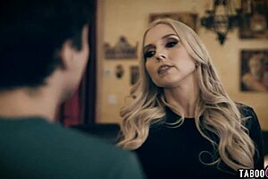 Did you see the young stepson make a move on his lonely MILF stepmom?