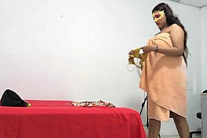 An 18-Year-Old Student Fixes Her Uniform To Go To Class In The Morning Shes A Cute Sexy Chubby Girl