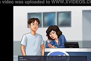 stepmom and stepsis with huge boobs get fucked hard