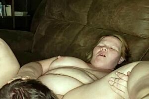 moaning milf screams as i fuck her in a pink thong 😍