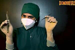 乳胶手套恋物支配。