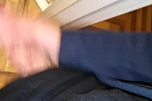 Is The Stepmother Flashing In The Bedroom While Bathing, Making Her Lover Cum?