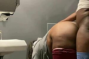 getting backshots in the bar bathroom