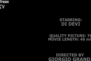 milf didevi takes balls deep anal, gapes, swallows