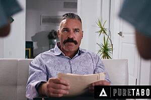 do these asian stepsisters lulu chu and kimmy kimm fulfill their stepdad's doppelganger fantasy in pure taboo?