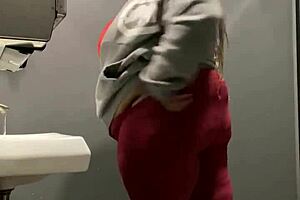 getting backshots in the bar bathroom