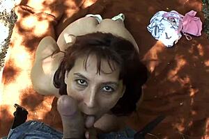 hey, this brunette slut's wet pussy with perfect tits is so tight, it's hard to slide my hard cock in deep