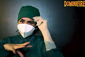 Latex Gloves Fetish Domination