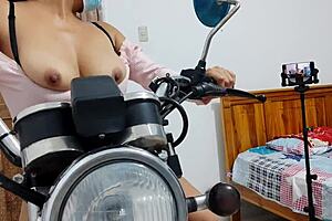 sexy milf undresses in lingerie for homemade video 😘