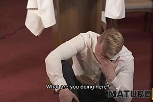 Mature4k broom bangs unhappy groom hard