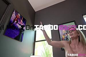 Step Family Make Up Threesome Sex