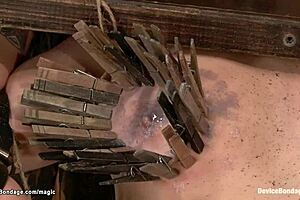 Huge Boobs Lesbian Extreme Tormented In Bondage