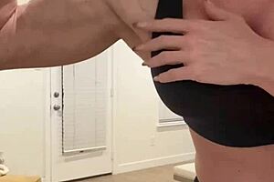 Muscle Flexing Housewife Solo