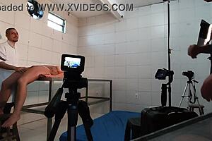 Oh my god, big tits milf gets recorded in the hospital ward! What a naughty adventure!