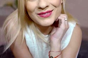 Hot babe engages in intense WhatsApp call with housewife