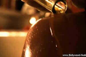 indian milf enjoys teasing and dancing in life