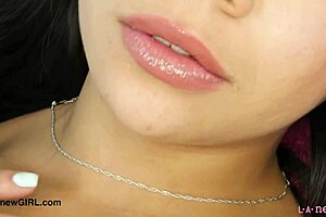 super cute brunette teen 18+ shares her interview in pov style