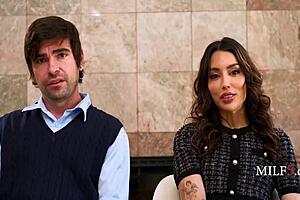 Super spies vanessa sky and lucky fate share a moment mid mission!