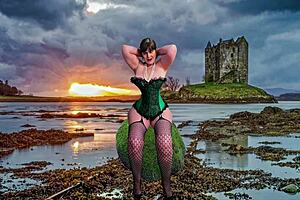 in this tale, the granny highlander sucks cock like an eternal slut