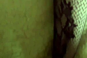 woken up with cum on sexy ass in lingerie