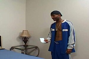 Your stepmom enjoys her favorite interracial fun.