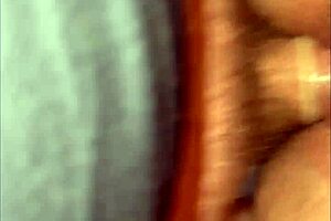 Timo casually fucks virgin alena in doggystyle with fishnets.