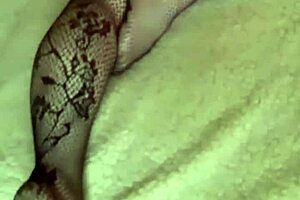 woken up with cum on sexy ass in lingerie