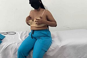 Big ass busty nurse masturbates juicy pussy in hospital amateur taboo