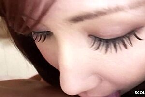 Asian Stepmom Gets Creampie Sex.