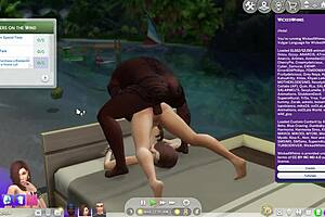 Mommy and Her Bbc Boyfriend Have Anal Sex