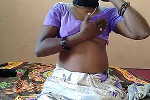 see this girl sliding a vibrator into her pussy on bed, so wild!