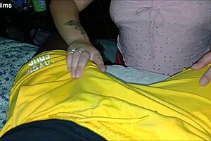 heluvvvkelo made me cum in her mouth after a brief blowjob