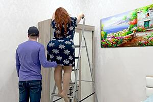 the stepson helped the stepmom and she did what he asked