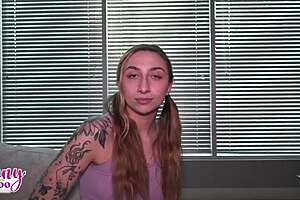 I think Nina Nova's assets, like her big tits, led to completing the project, but I might be wrong.