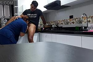 i convince the employee in the kitchen