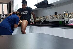 i convince the employee in the kitchen