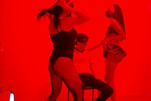 Scruffy Man Invites Exhibitionists to Exclusive Catwalk