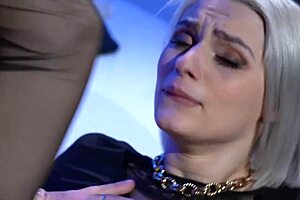 tight greek blonde christy white stretched hard by james duval and raissa conte