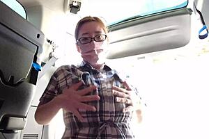 Married Japanese Woman With Big Tits Masturbates In The Car During Wedding, Full Video By Aika Frau