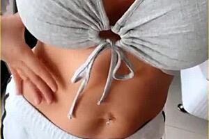 i love how my wifey flashes her big tits