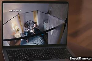 Watch Ella Nova Spread Her Pussy And Get Drilled By Nathan Bronson!