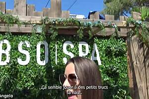 Kyara Nyx Shows Off Swinger Club In France.