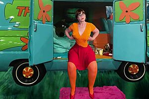 Granny Velma gets fingered and tongue action until she hits orgasm!