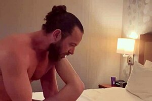 Rough hotel fuck with stranger's monster cock on petite girl