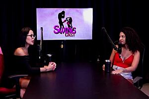 morena demonstrates blowjob after denying gangbang interest - mia luz on sheer red