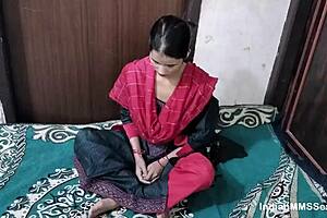 horny indian bhabhi gets natural tits sucked and pussy fucked