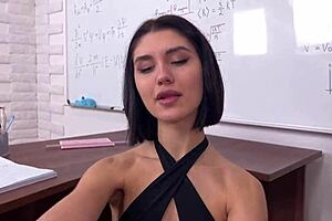 stepsister asked to lose virginity in emotional taboo roleplay.