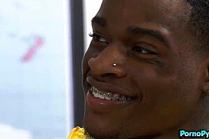 Jennifer white bangs two black students