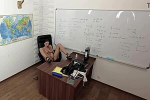 Did the guard catch me masturbating on hidden cam?