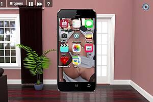 girl house part 14: milf slut with big tits and cock